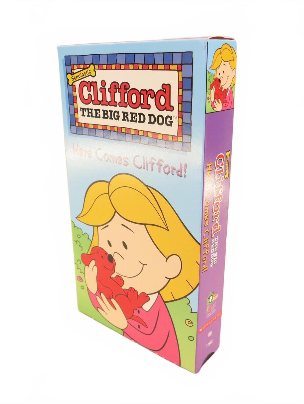 Clifford The Big Red Dog Here Comes Clifford VHS Vintage Rare Children Movie